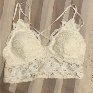 Bralette similar to free people (off white)